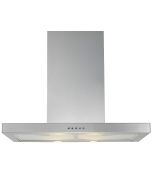 RVS afzuigkap 70 cm CTW 700 LED in moderne keuken