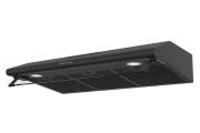 90cm onderbouw afzuigkap zwart met led en motor